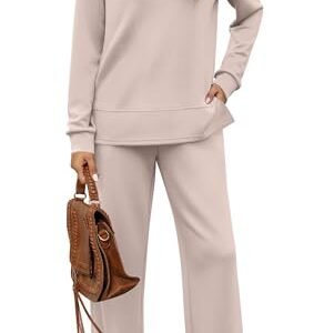 Cozy Women's 2-Piece Lounge Set for Casual Fashionistas